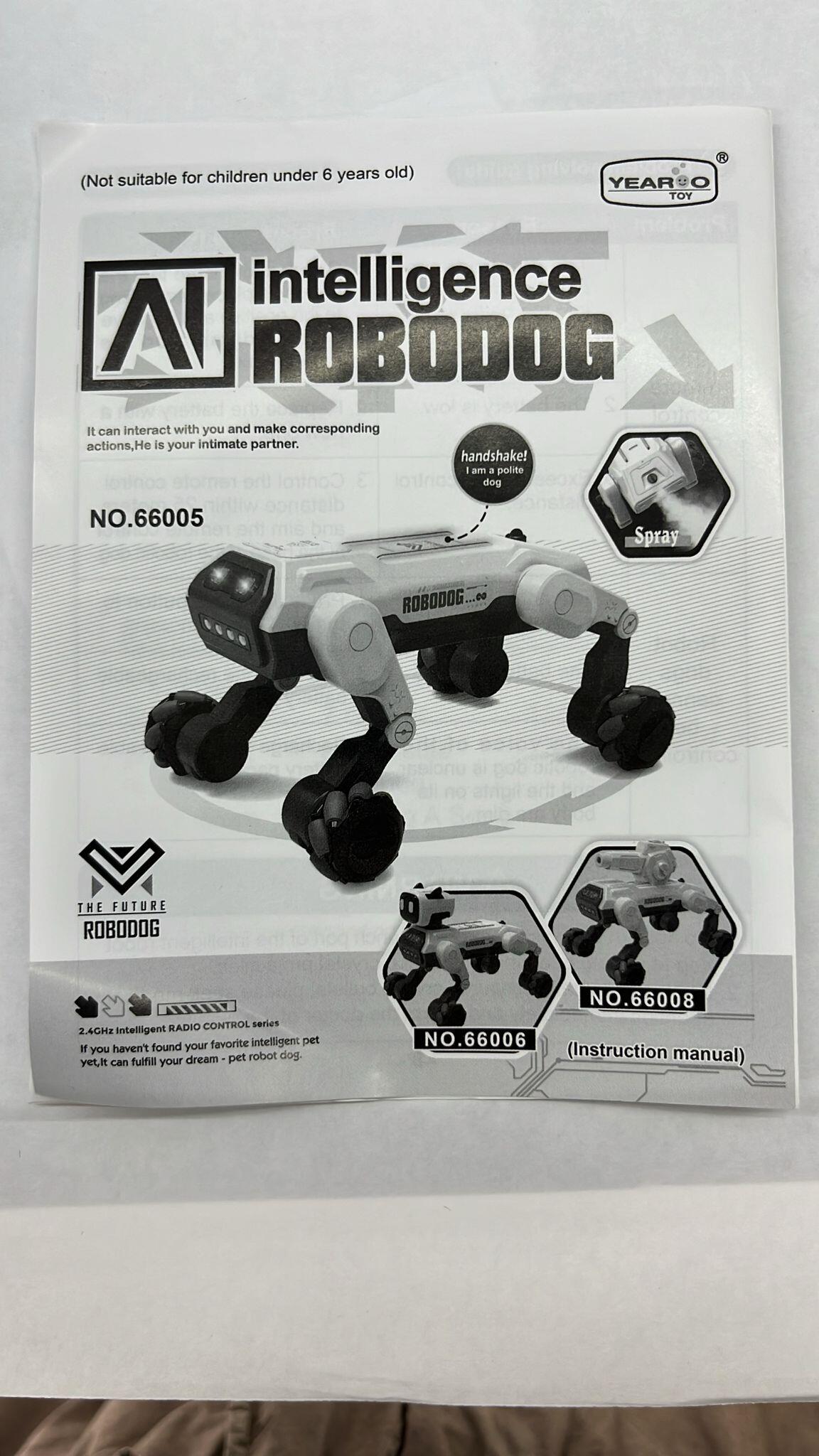Cão Robô Inteligente Interativo
