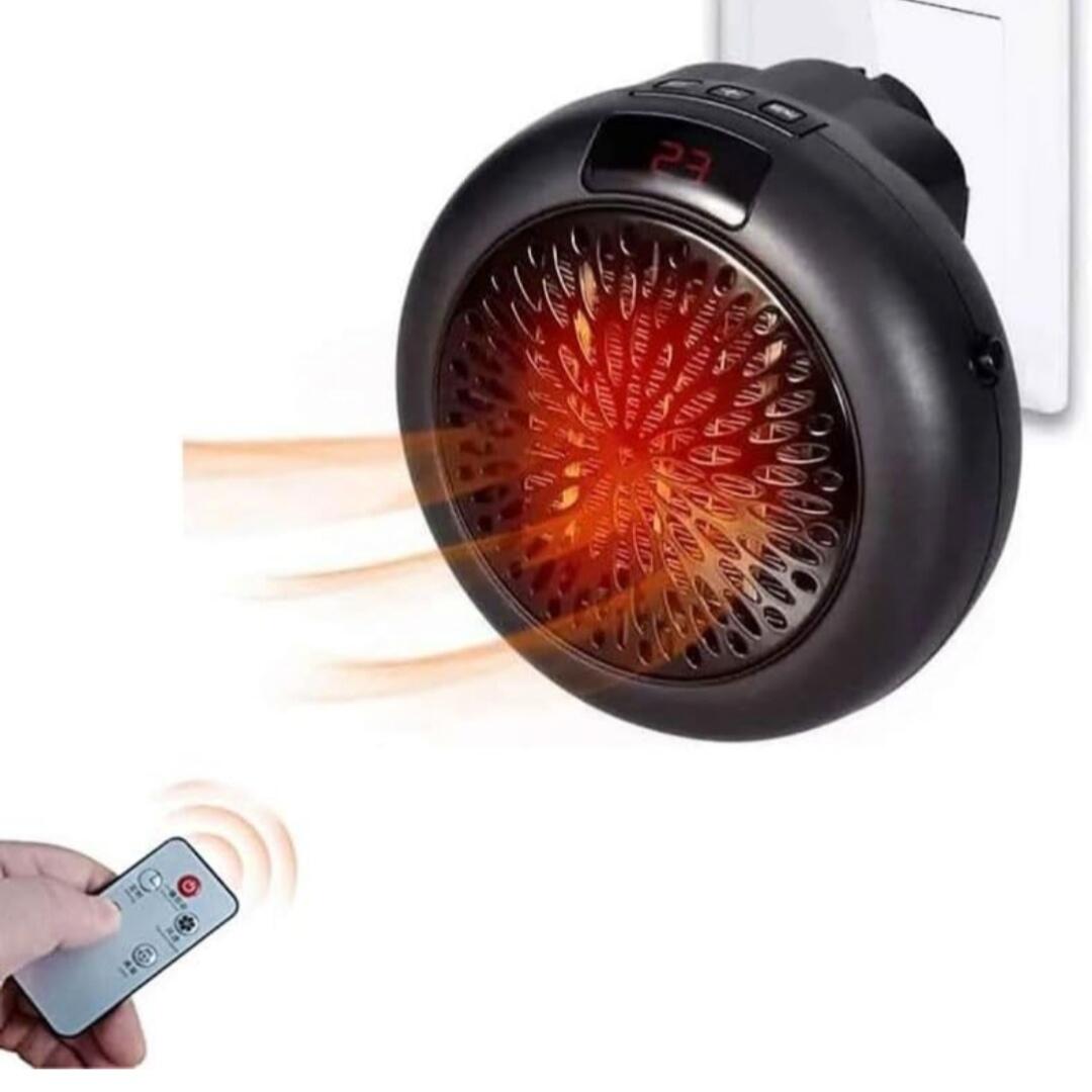 Aquecedor Portátil 900W – Compacto, Silencioso e Eficiente