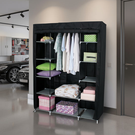 Roupeiro de Tecido 12 Compartimentos – Organização Inteligente