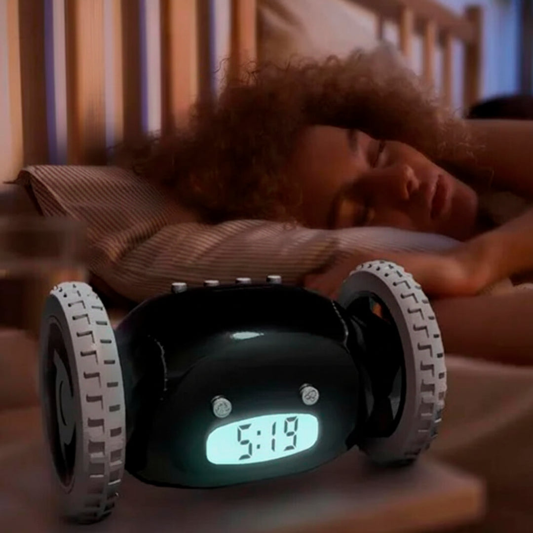 Despertador Digital Inteligente com Rodas