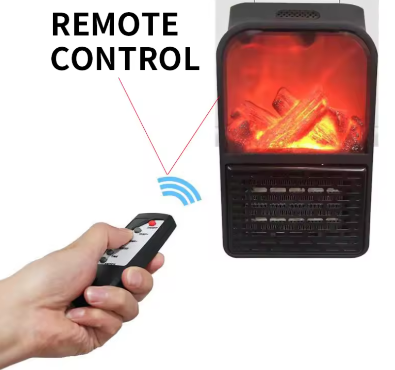 Aquecedor Elétrico Portátil de Tomada 1000W