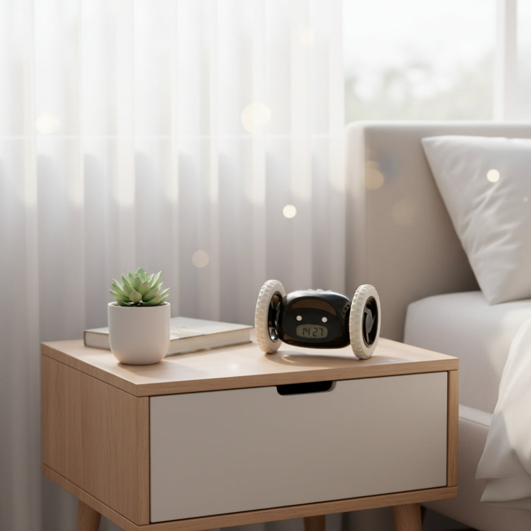 Despertador Digital Inteligente com Rodas