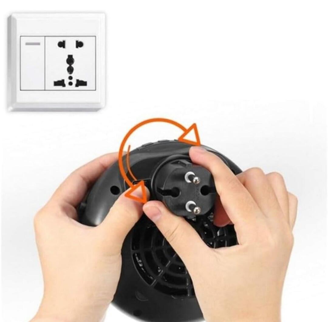 Aquecedor Portátil 900W – Compacto, Silencioso e Eficiente