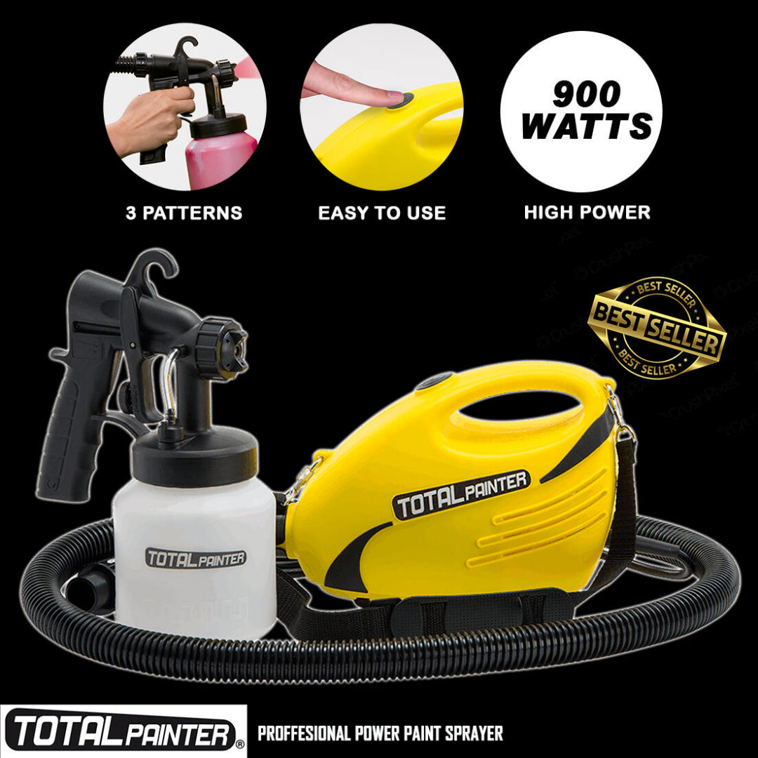 Pistola Elétrica de Pintura TOTAL PAINTER® – Acabamento Profissional em Casa