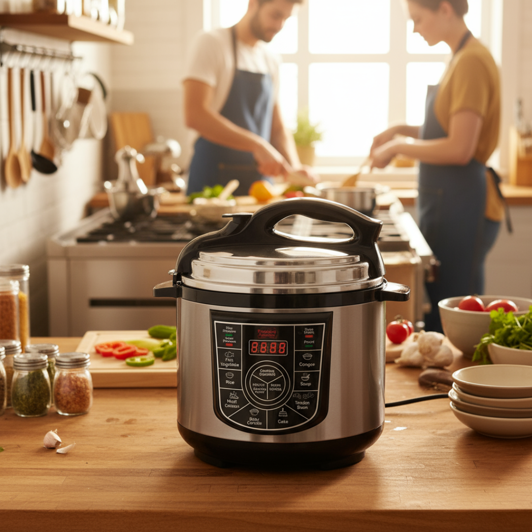 Panela de Pressão Elétrica Programável e Multifuncional