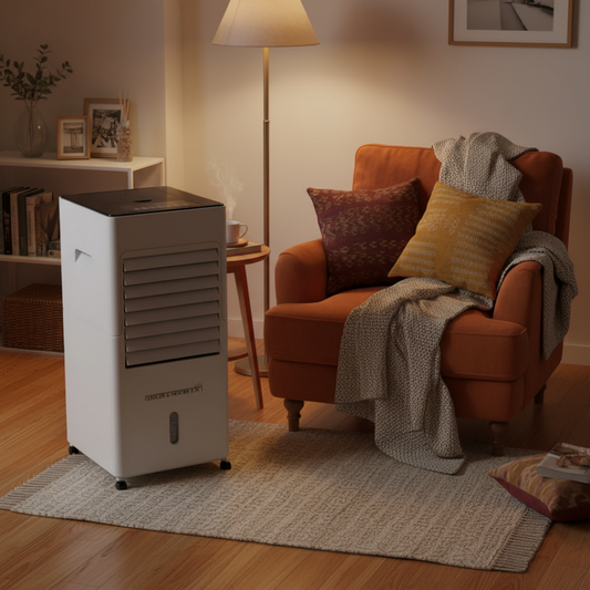 Starlyf Quenter & Frio 5 em 1 – O Climatizador Inteligente para Todo o Ano!