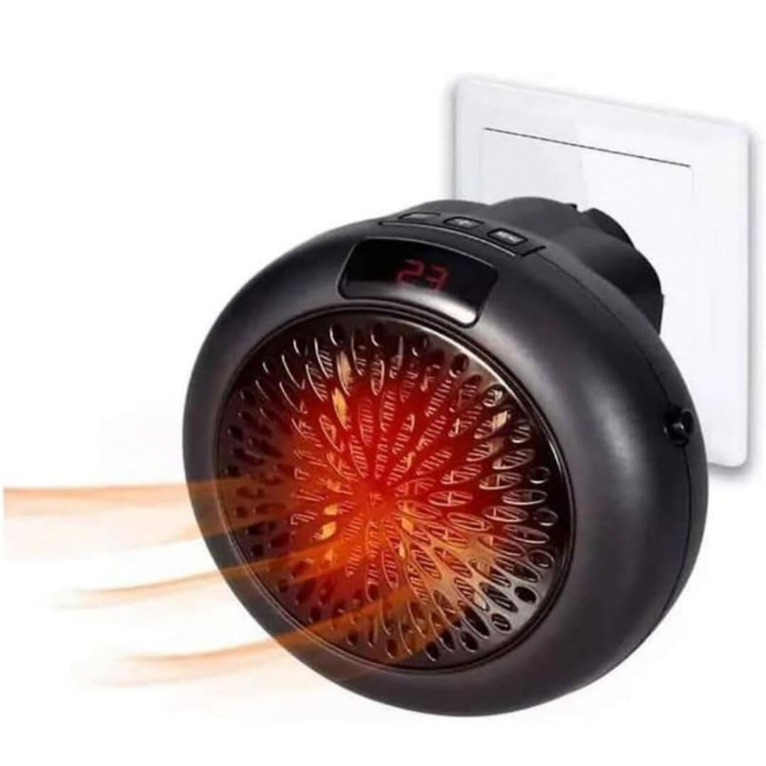 Aquecedor Portátil 900W – Compacto, Silencioso e Eficiente