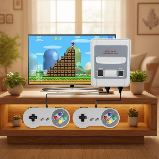 Mini Consola de Jogos de TV Retro | 620 Jogos Clássicos