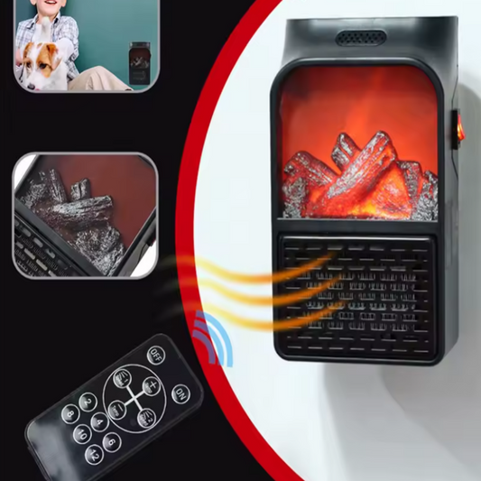 Aquecedor Elétrico Portátil de Tomada 1000W