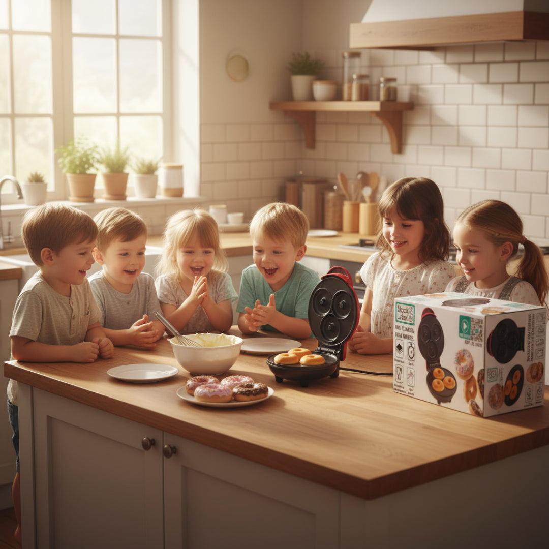 Mini Máquina de Donuts – Deliciosos Donuts em Minutos